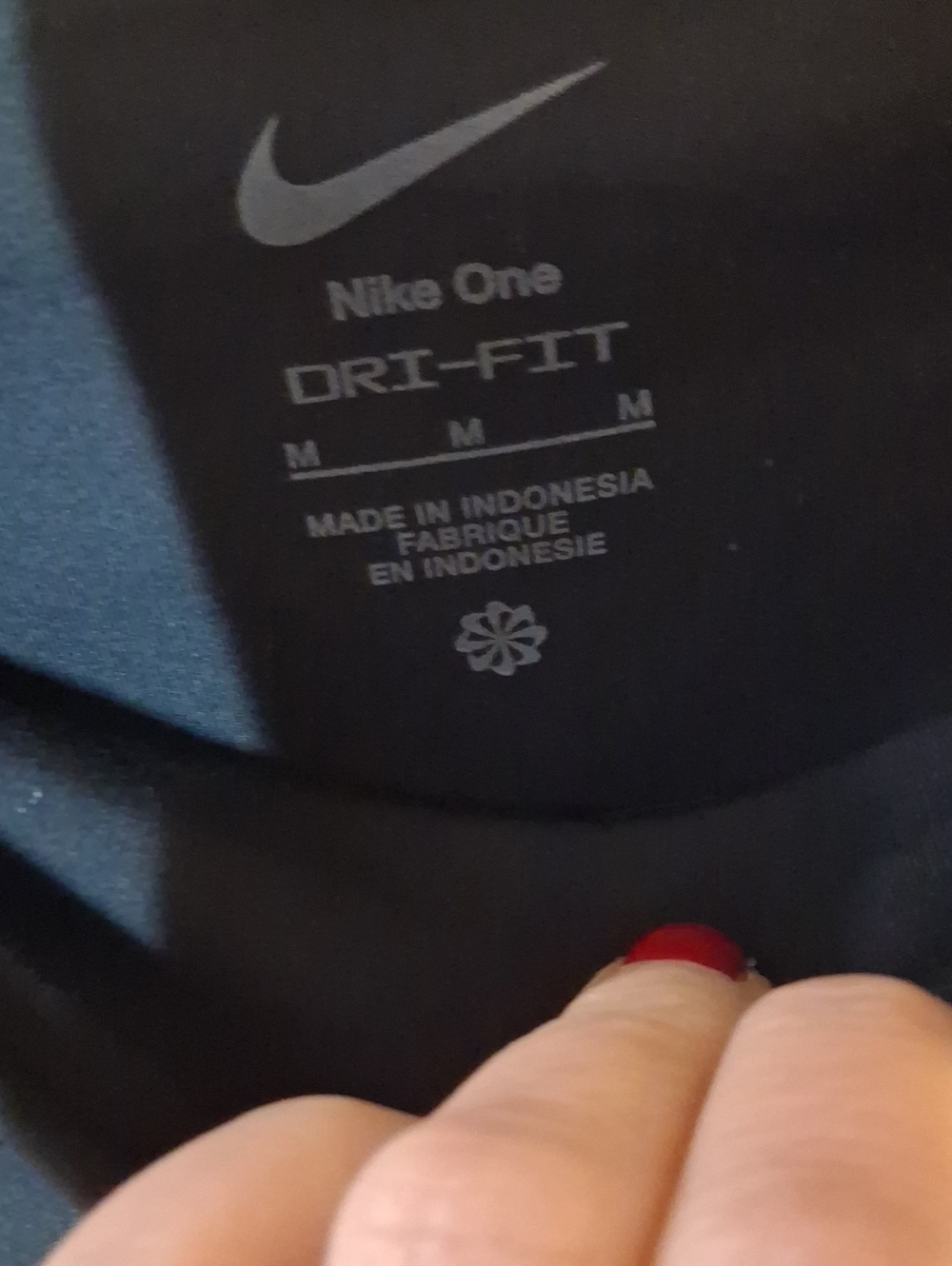Nike ONE Dri-Fit Girls Legging M 10/12 Black - Picture 4 of 6